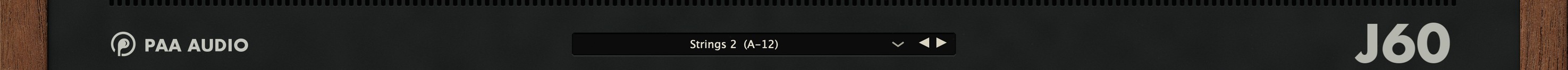 Top bar